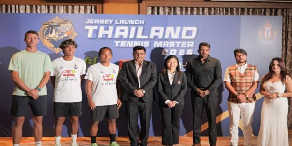 थाईलैंड टेनिस मास्टर्स  के लिए जर्सी अनावरण कार्यक्रम