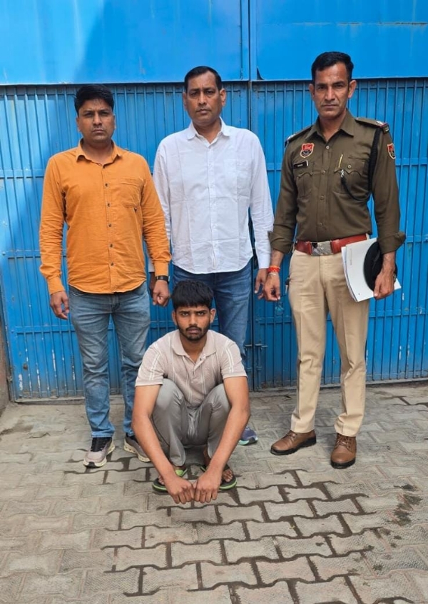 पानीपत पुलिस विरासत में एटीएम से धोखाधडी कर पैसे निकालने वाला आरोपी