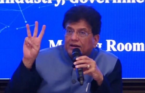 ‘आईआईएफटी वाइस चांसलर कॉन्क्लेव’ को संबोधित करते हुए पीयूष गोयल