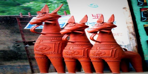 देश-विदेश में पहचान बना रहा बांकुड़ा का टेराकोटा घोड़ा
