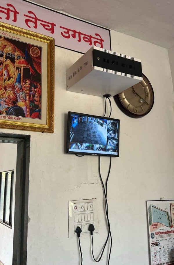 CCTV responbl sefty zp school students