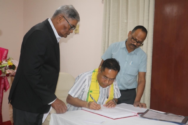 बीटीसी कार्यकारी परिषद में तीन नए कार्यकारी सदस्यों ने ली शपथ।