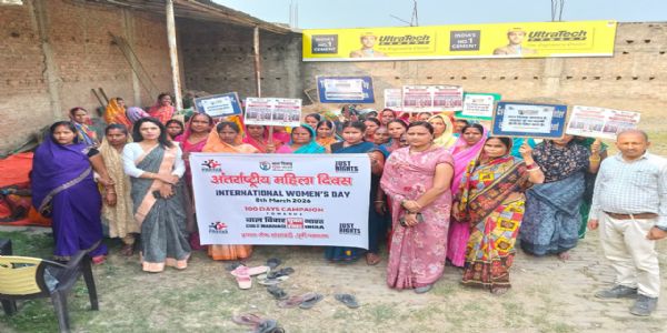 बाल विवाह के रोकथाम के लिए चलाया गया जागरूकता अभियान