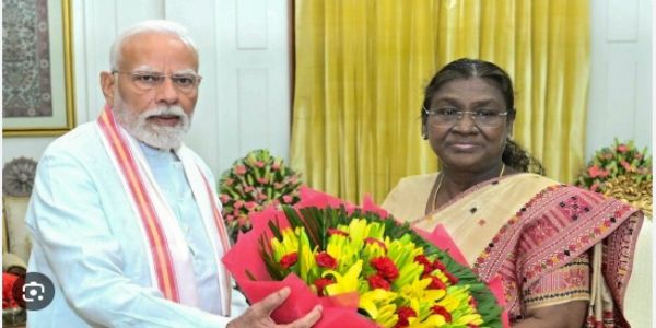 राष्ट्रपति के अपमान पर प्रधानमंत्री मोदी का पश्चिम बंगाल सरकार पर हमला