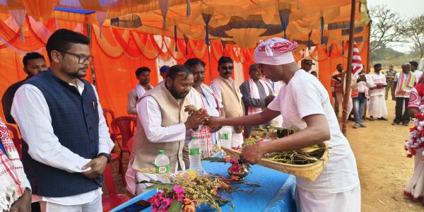 आदिवासी समाज की सांस्कृतिक पहचान है सरहुल : विधायक