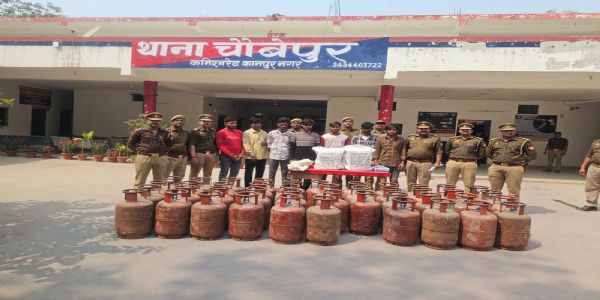 विधायक की गैस एजेंसी और शराब ठेके पर चोरी करने वाले गिरोह के सात सदस्य गिरफ्तार