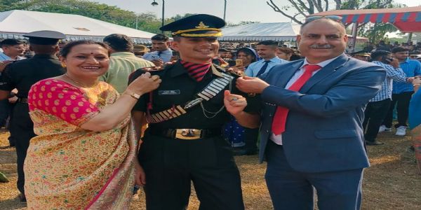 मंडी के अनुराग बने लेफ्टिनेंट, ऑफिसर ट्रेनिंग अकादमी चेन्नई से हुए पास आउट