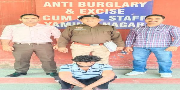 यमुनानगर:ट्यूबवेल मोटर व स्टेबलाइजर चोरी करने का आरोपी गिरफ्तार