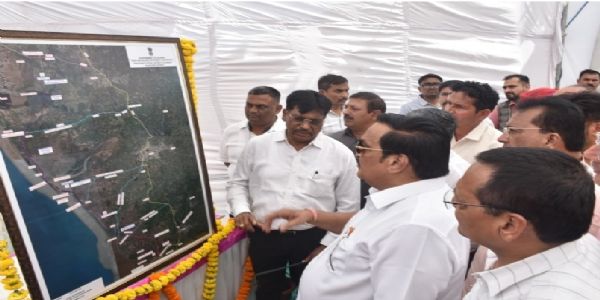 नवसारी के धोलाई–मासा–कृष्णपुर न्यू लिंक रोड का शिलान्यास नवसारी के धोलाई–मासा–कृष्णपुर न्यू लिंक रोड का शिलान्यास