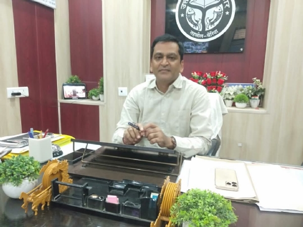 बैरिया एसडीएम अलोक प्रताप बैरिया एसडीएम अलोक प्रताप