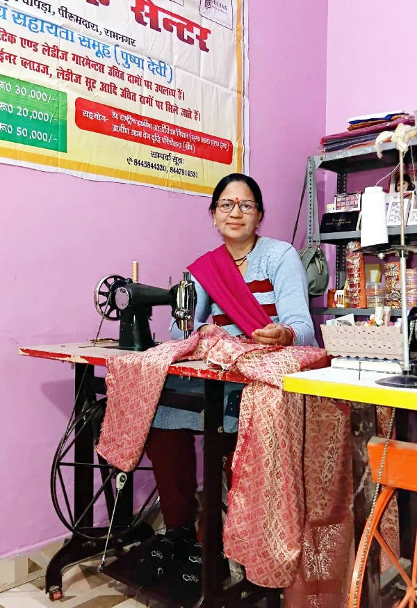 पुष्पा देवी।