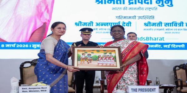 नारी शक्ति का सामर्थ्य ही विकसित भारत की शक्तिः अन्नपूर्णा देवी