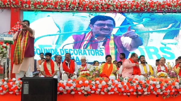 भाजपा का परिवर्तन यात्रा में राहुल सिन्हा भाजपा का परिवर्तन यात्रा में राहुल सिन्हा