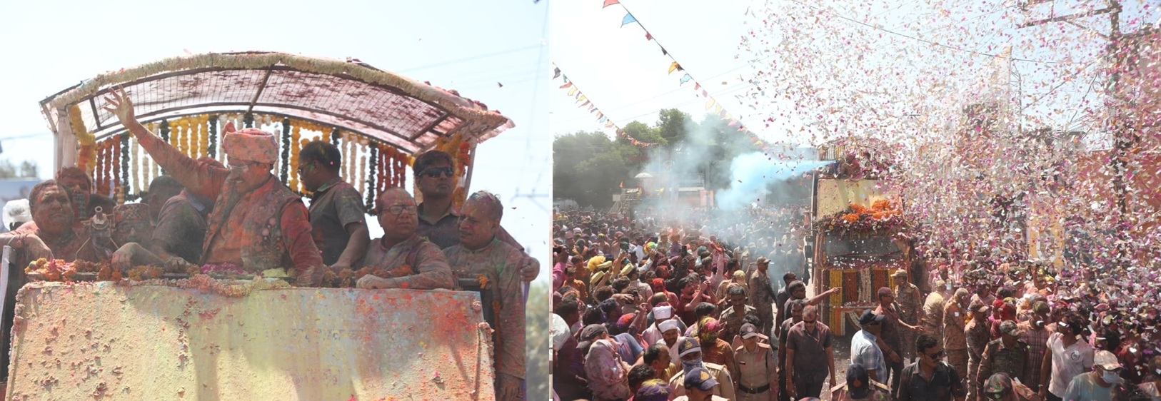 रंगपंचमी उत्सव में शामिल हुए मुख्यमंत्री डॉ मोहन यादव
