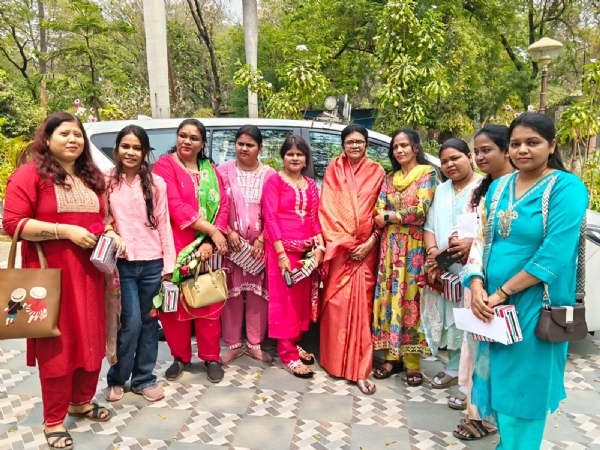 महिलाएँ समाज की प्रेरक शक्ति : सांसद ज्योत्सना महंत,महिला दिवस पर महिला पत्रकारों से आत्मीय संवाद, शिक्षा को बताया सशक्तिकरण की सबसे बड़ी कुंजी