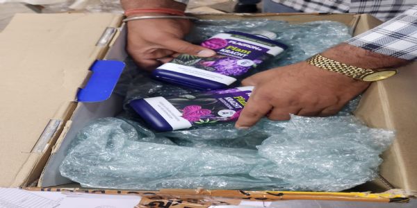 एनसीबी की कार्रवाई के दौरान बरामद सामग्री