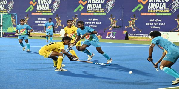 रायपुर के  सरदार वल्लभभाई पटेल इंटरनेशनल में खेला गया  पुरुष हॉकी फाइनल