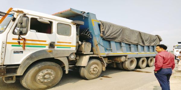 ओवरलोडिंग पर डीटीओ ने वसूला 4.18 लाख का जुर्माना