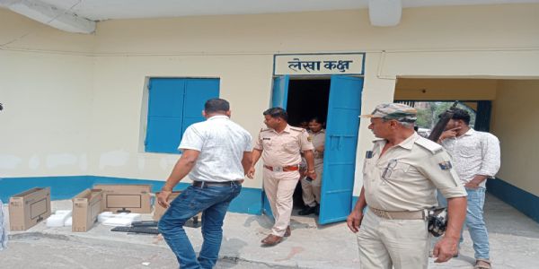 बीआरसी में अज्ञात चोरों ने चोरी की घटना को दिया अंजाम