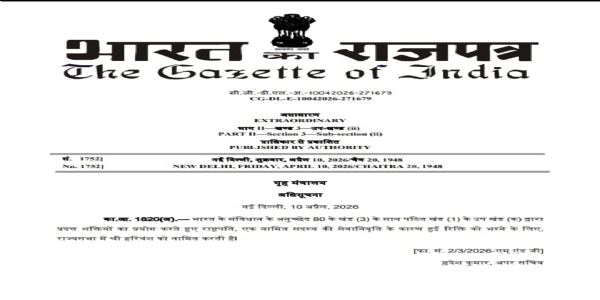 गैजेट नोटिफिकेशन की कॉपी