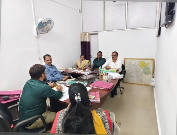 अररिया फोटो:पांडुलिपि संरक्षण को लेकर बैठक