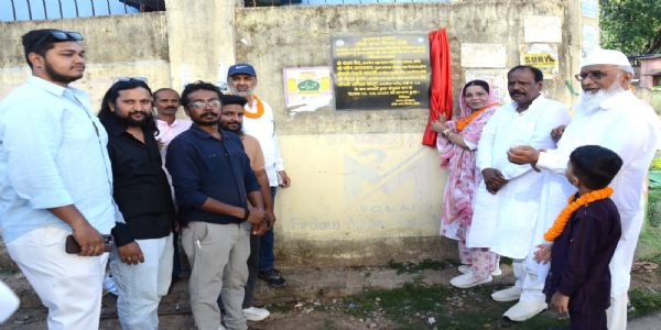 वार्ड 49 में 36 लाख की लगात से दो जगहों पर शिलान्यास