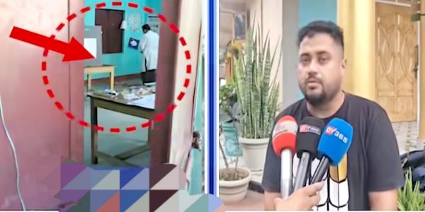 मतदान रोककर मतदान केंद्र के भीतर पॉलिंग अधिकारी ने पढ़ा नमाज, व्यापक प्रतिक्रिया