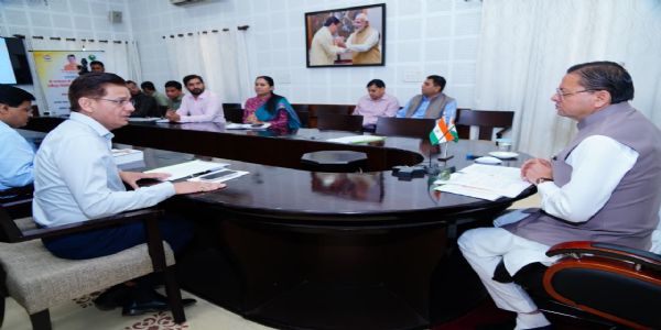 सीएम ने किया कर्मकार कल्याण बोर्ड के विकसित श्रमिक सेवा मोबाइल एप का लोकार्पण