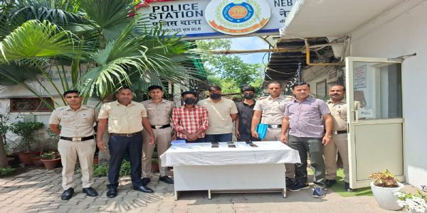 क्रिप्टोकरेंसी के नाम पर ठगी करने वाले गिरोह के तीन सदस्य गिरफ्तार