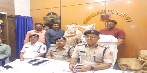 चंदननगर में गांजा तस्करी का भंडाफोड़, ट्रक समेत दो गिरफ्तार