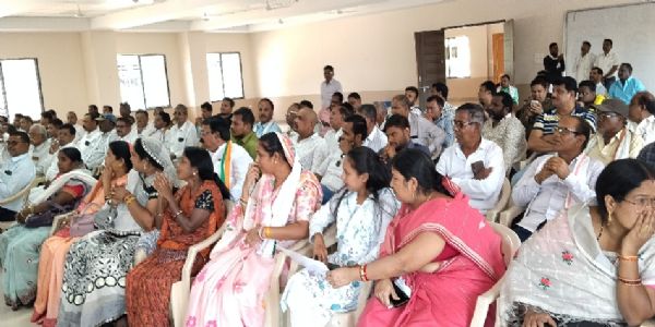 कांग्रेस के नवनियुक्त पदाधिकारियों का शपथ ग्रहण, संगठन मजबूत बनाने का संकल्प