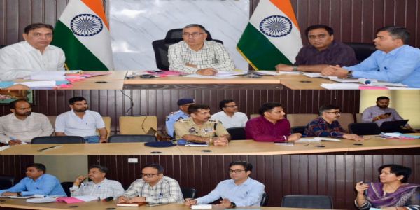 कठुआ में जेकेएसएसबी जूनियर असिस्टेंट परीक्षा की तैयारियों की समीक्षा