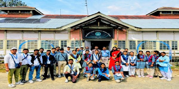 मध्य प्रदेश के विद्यार्थियों ने देखी उत्तर-पूर्व भारत की समृद्ध सांस्कृतिक विरासत एवं जीवन शैली