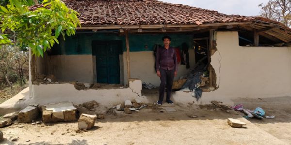 अनूपपुर: तीन हाथी करनपठार,एक खांड़ा के जंगल में, रात में किया फसलो का नुकसान