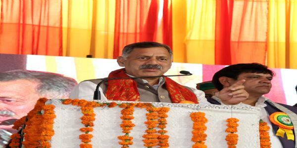 राज्य सरकार प्रदेश के समग्र विकास के लिए प्रतिबद्ध: राजेश धर्माणी