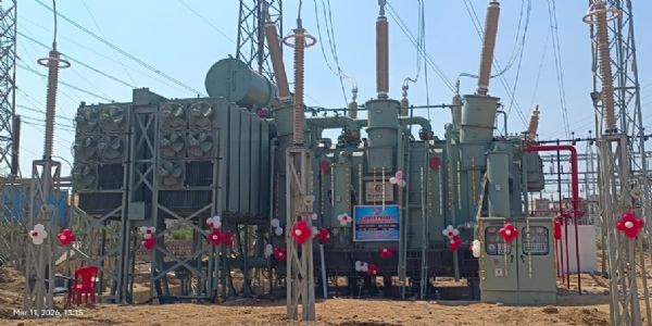 छतरपुर में 200 एमवीए क्षमता का नया पावर ट्रांसफार्मर चालू, बुंदेलखंड में बिजली आपूर्ति होगी मजबूत