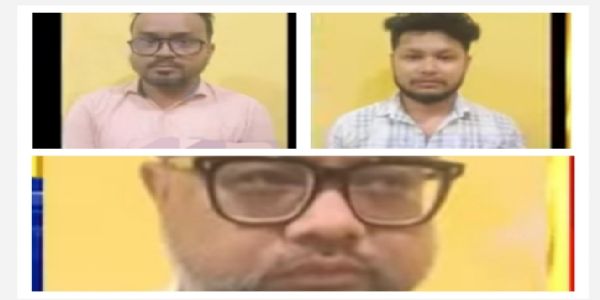 होटल में धन उगाही के आरोप में फर्जी पत्रकार सहित तीन गिरफ्तार