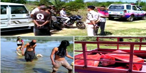 डैम से अज्ञात व्यक्ति का सड़ा-गला शव बरामद, जांच में जुटी पुलिस