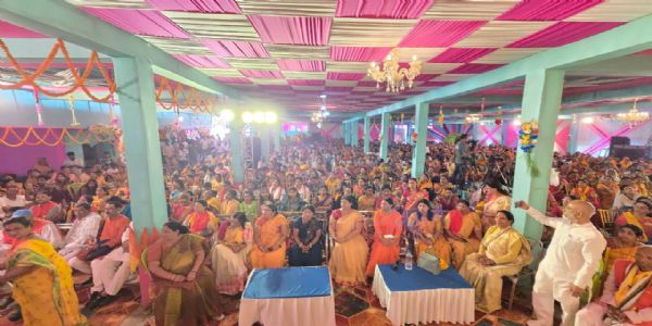 त्रिवेणीगंज में पंतजलि योग समिति के तत्वावधान में महिला सम्मेलन आयोजित