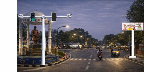 बलिया के 10 प्रमुख चौराहों का होगा कायाकल्प, पांच करोड़ की परियोजना पर काम शुरू