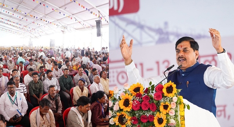 रायसेन में कृषि महोत्सव को संबोधित करते हुए मुख्यमंत्री