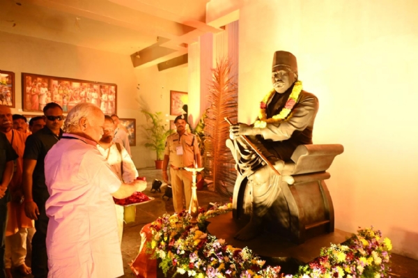 कंदकूर्ति में बना डॉक्टर हेडगेवार स्फूर्ति मंदिर कंदकूर्ति में बना डॉक्टर हेडगेवार स्फूर्ति मंदिर