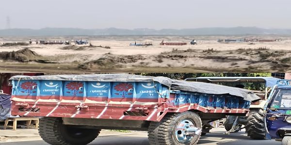 बूढ़ी कनकई से अवैध बालू खनन, जांच का विषय बना मामला