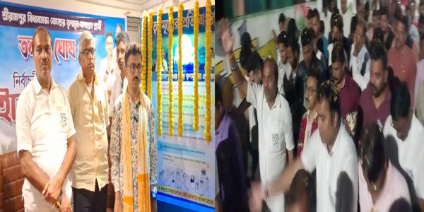 श्रीरामपुर में तृणमूल का चुनावी इश्तेहार जारी, तन्मय घोष ने किए विकास के वादे