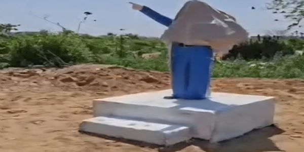 यमुनानगर: सरकारी जमीन पर लगाई अंबेडकर की प्रतिमा,जयंति से पहले तनाव