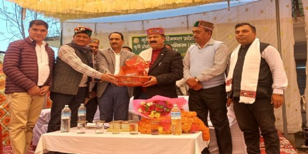 प्राकृतिक खेती को बढ़ावा देने को धिस्ती में किसान मेला आयोजित