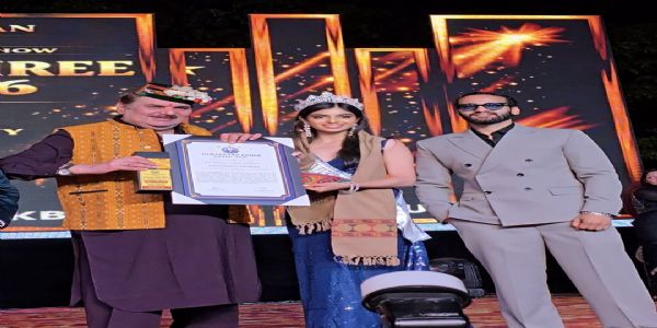 मंडी की नातिन प्रसिद्ध मॉडल एवं लेखिका रवितनया शर्मा को मिला हिमालयन श्री अवॉर्ड 2026