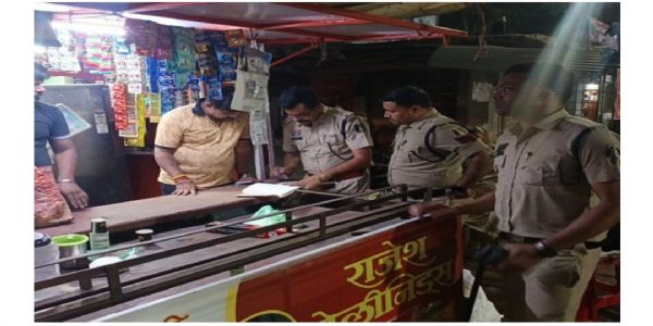 कोटपा एक्ट के तहत व्यापक कार्रवाई: चौक-चौराहों, पान ठेलों और होटलों पर पुलिस की सख्ती