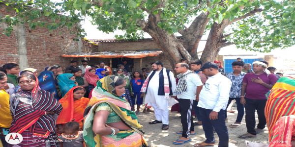 बाल संरक्षण केंद्र का ताला तोड़कर समान किया क्षतिग्रस्त