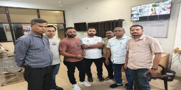 जबलपुर : आरक्षक पर वकील से मारपीट का आरोप, CCTV में कैद घटना; देर रात तक थाने में हंगामा